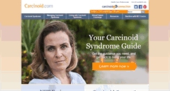 Desktop Screenshot of carcinoid.com