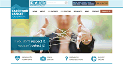 Desktop Screenshot of carcinoid.org