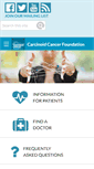 Mobile Screenshot of carcinoid.org